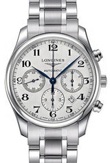 Longines Master Collection Srebrny 42 mm Stal L2.759.4.78.6