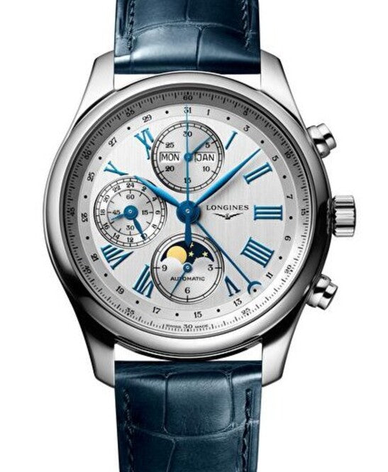 Longines Master Collection Srebrny 42 mm Stal L2.773.4.71.2