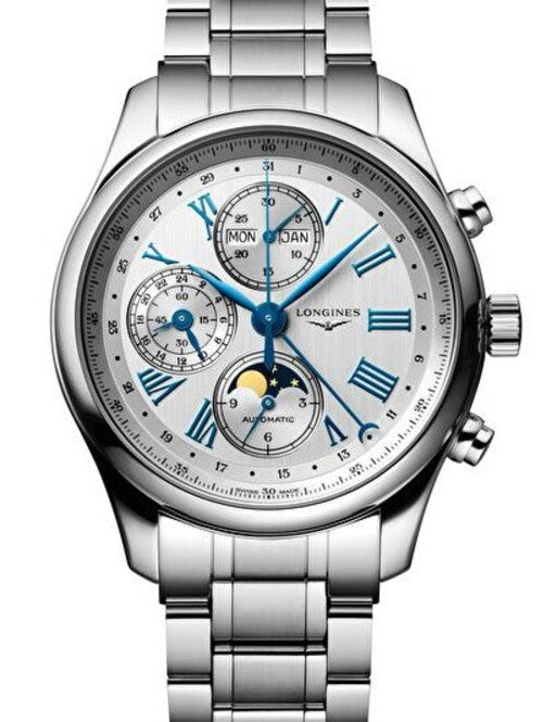 Longines Master Collection Srebrny 42 mm Stal L2.773.4.71.6