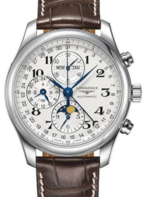 Longines Master Collection Srebrny 42 mm Stal L2.773.4.78.3