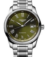 Longines Master Collection Zielony 40 mm Stal L2.793.4.09.6