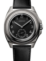 Longines Pilot Majetek Czarny 43 mm Tytan L2.838.1.53.2
