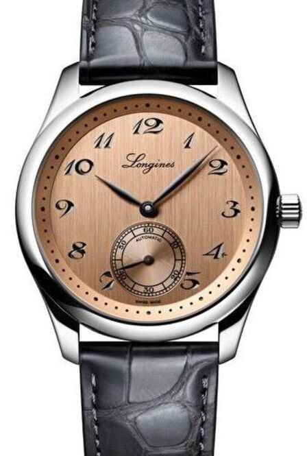 Longines Master Collection Pomarańczowy 38.5 mm Stal L2.843.4.93.2