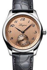 Longines Master Collection Pomarańczowy 38.5 mm Stal L2.843.4.93.2
