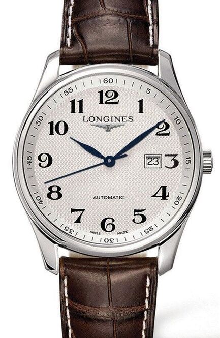 Longines Master Collection Srebrny 42 mm Stal L2.893.4.78.3