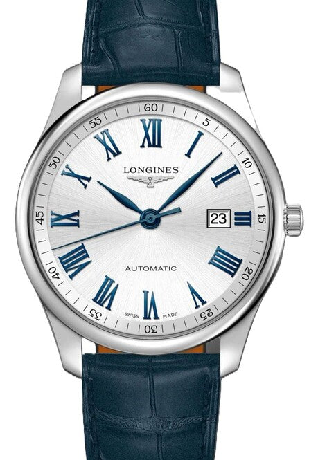 Longines Master Collection Srebrny 42 mm Stal L2.893.4.79.2