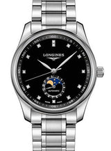 Longines Master Collection Czarny 40 mm Stal L2.909.4.57.6