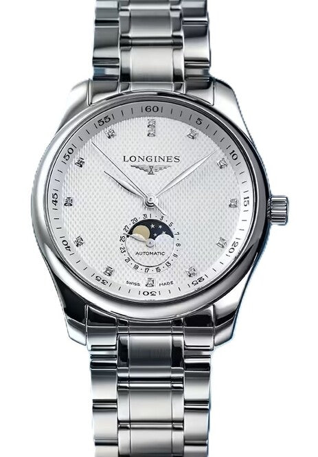 Longines Master Collection Srebrny 40 mm Stal L2.909.4.77.6