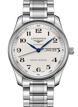 Longines Master Collection Srebrny 40 mm Stal L2.910.4.78.6