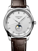 Longines Master Collection Srebrny 42 mm Stal L2.919.4.77.3