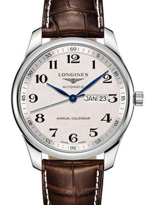 Longines Master Collection Srebrny 42 mm Stal L2.920.4.78.3