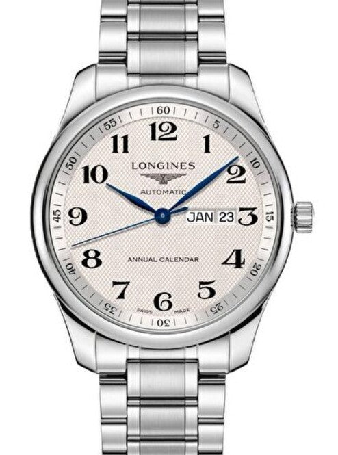 Longines Master Collection Srebrny 42 mm Stal L2.920.4.78.6