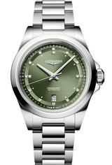 Longines Conquest Zielony 30 mm Stal L3.320.4.07.6