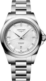 Longines Conquest Masa perłowa 30 mm Stal L3.320.4.87.6