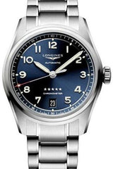 Longines Spirit Niebieski 37 mm Stal L3.410.4.93.6