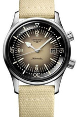 Longines Legend Diver Szampański 42 mm Stal L3.774.4.30.2