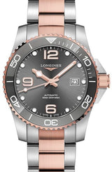 Longines HydroConquest Szary 41 mm Stal L3.781.3.78.7