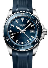 Longines HydroConquest Niebieski 41 mm Stal L3.790.4.96.9