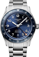 Longines Spirit Niebieski 42 mm Stal L3.812.4.93.6
