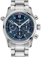 Longines Spirit Niebieski 42 mm Stal L3.820.4.93.6