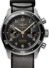Longines Spirit Flyback Szary 42 mm Tytan L3.821.1.53.2