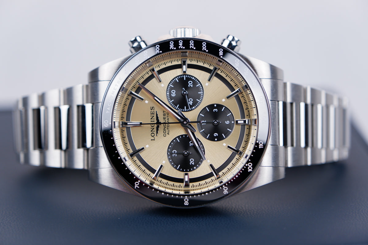 Longines Conquest Brąz 42 mm Stal L3.835.4.32.6