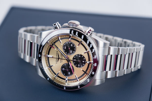 Longines Conquest Brąz 42 mm Stal