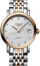 Longines Elegant Srebrny 25 mm Stal L4.309.5.79.7