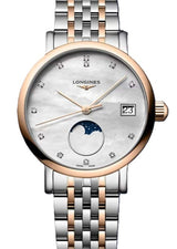 Longines Elegant Masa perłowa 30 mm Złoto/Stal L4.330.5.87.7