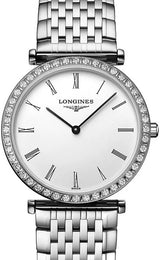 Longines La Grande Classique Biały 29 mm Stal L4.523.0.11.6