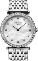 Longines La Grande Classique Biały 29 mm Stal L4.523.0.87.6