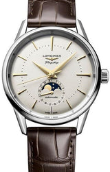 Longines Flagship Heritage Srebrny 38 mm Stal L4.815.4.78.2