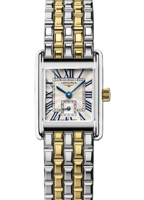 Longines Mini DolceVita Srebrny 29 mm Złoto/Stal L5.200.5.70.7