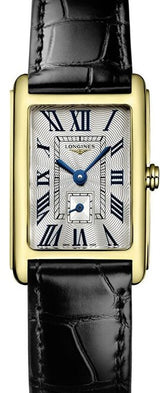Longines DolceVita Srebrny 32 mm Żółte złoto L5.255.6.71.0