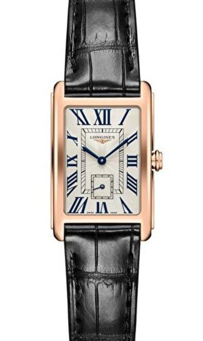 Longines DolceVita Srebrny 32 mm Złoto różowe L5.255.8.71.0