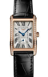 Longines DolceVita Srebrny 32 mm Złoto różowe L5.255.9.71.0
