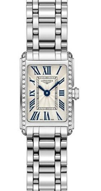 Longines DolceVita Srebrny 32 mm Stal L5.258.0.71.6