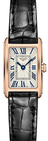 Longines DolceVita Srebrny 27 mm Złoto różowe L5.258.8.71.0
