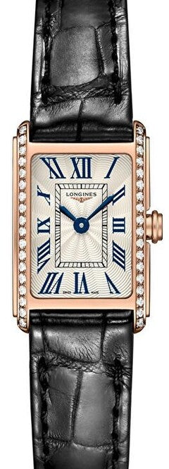 Longines DolceVita Srebrny 27 mm Złoto różowe L5.258.9.71.0