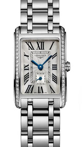 Longines DolceVita Srebrny 37 mm Stal L5.512.0.71.6