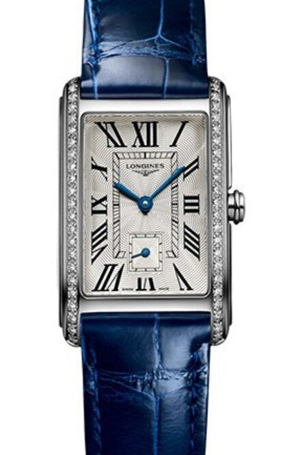 Longines DolceVita Srebrny 37 mm Stal L5.512.0.71.7