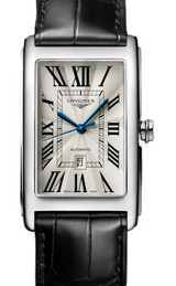 Longines DolceVita Srebrny 47 mm Stal L5.767.4.71.0