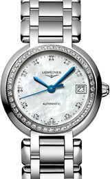 Longines Primlauna Masa perłowa 26 mm Stal L8.111.0.87.6