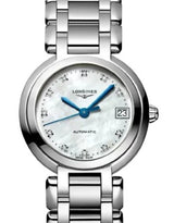 Longines Primlauna Masa perłowa 26 mm Stal L8.111.4.87.6