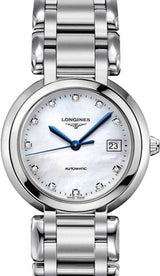 Longines Primlauna Masa perłowa 30 mm Stal L8.113.4.87.6