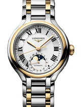 Longines Primlauna Srebrny 26 mm Złoto/Stal L8.126.5.79.7