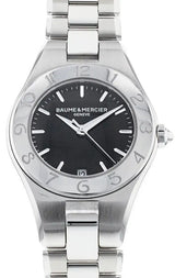 Baume & Mercier Linea Czarny 27 mm Stal M0A10010