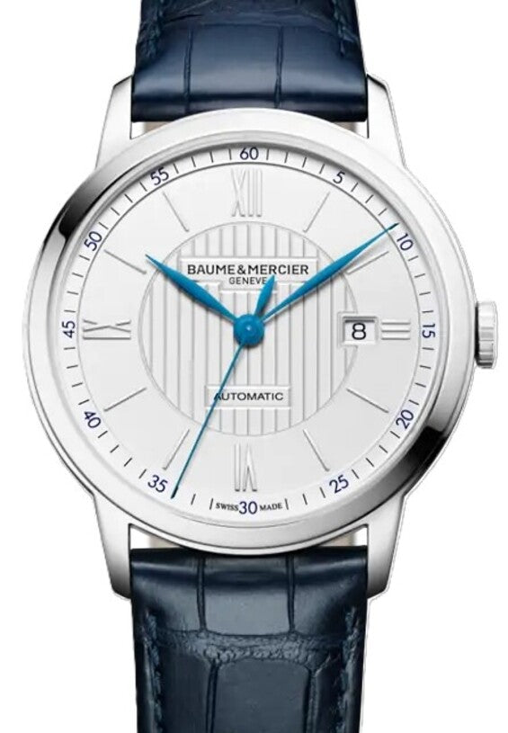 Baume & Mercier Classima Srebrny 42 mm Stal