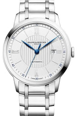 Baume & Mercier Classima Srebrny 42 mm Stal M0A10334