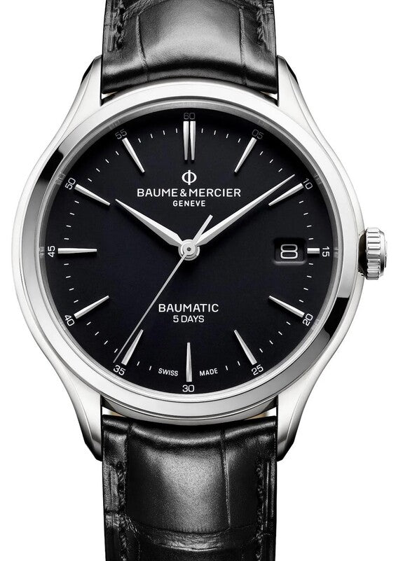 Baume & Mercier Clifton Czarny 40 mm Stal M0A10399
